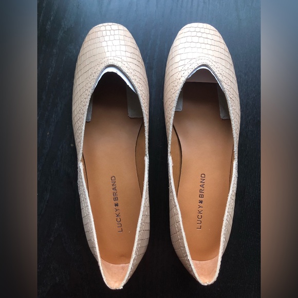 New NWOT Lucky brand Women’s Alba Ballet flats - Picture 2 of 6